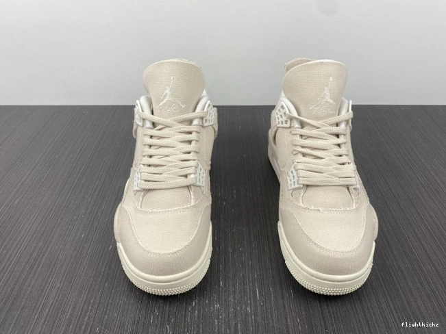 Jordan Retro Blank (W) 4 DQ4909-100 Canvas 1019